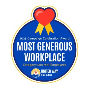 United Way Most Generous Workplace 2025
